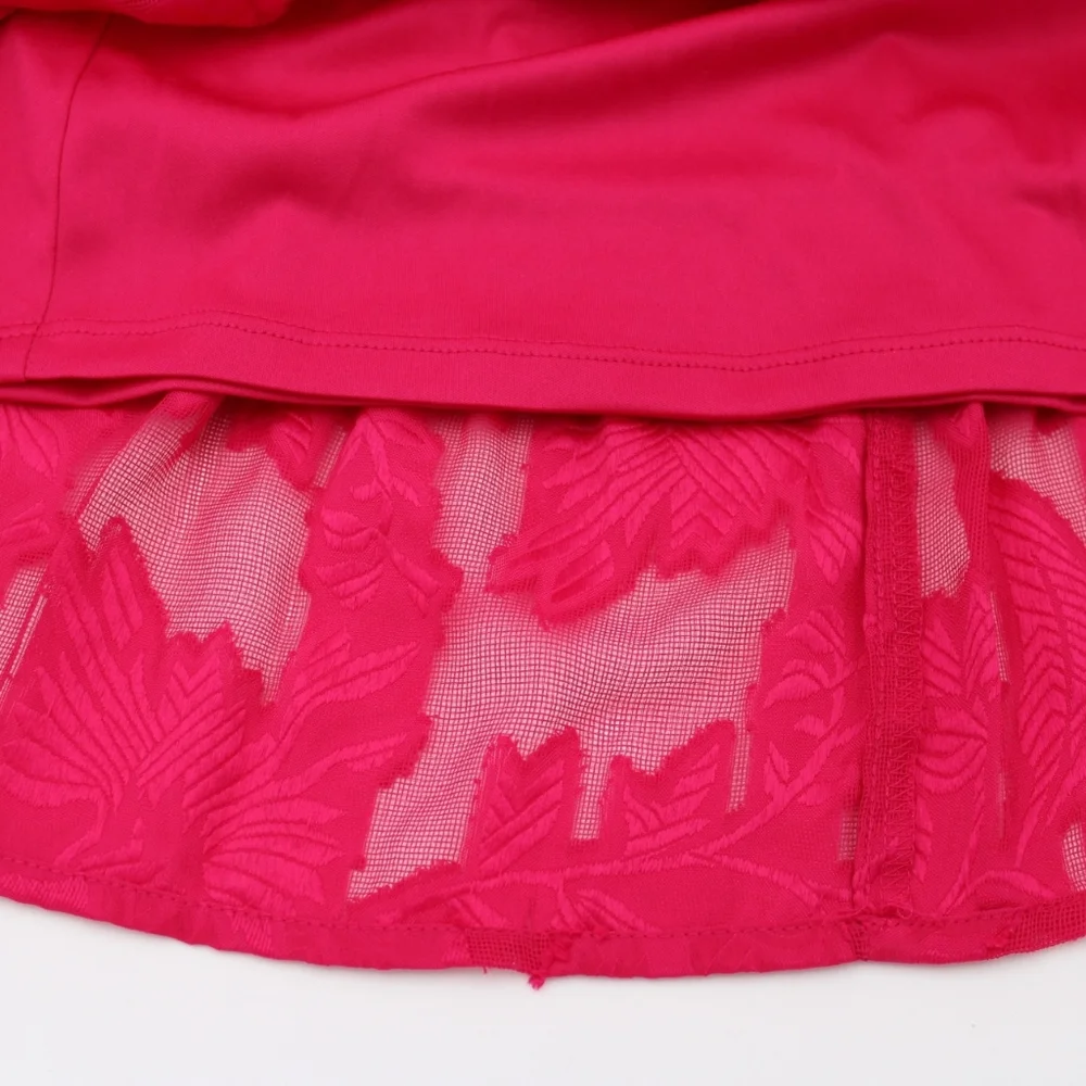 Simply Vera Vera Wang Pink Lace Party Dress Size M NWT - Picture 6 of 12